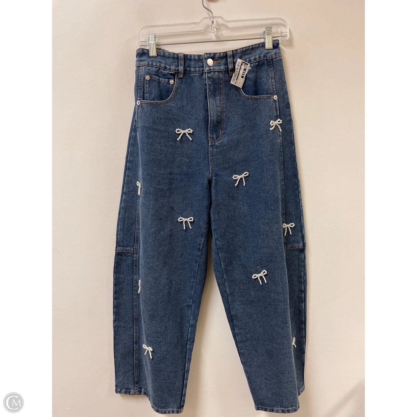 Jeans Boyfriend By Oddi In Blue Denim, Size: 4