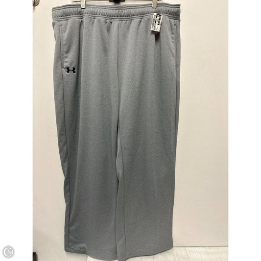 Athletic Pants By Under Armour In Grey, Size: 2x