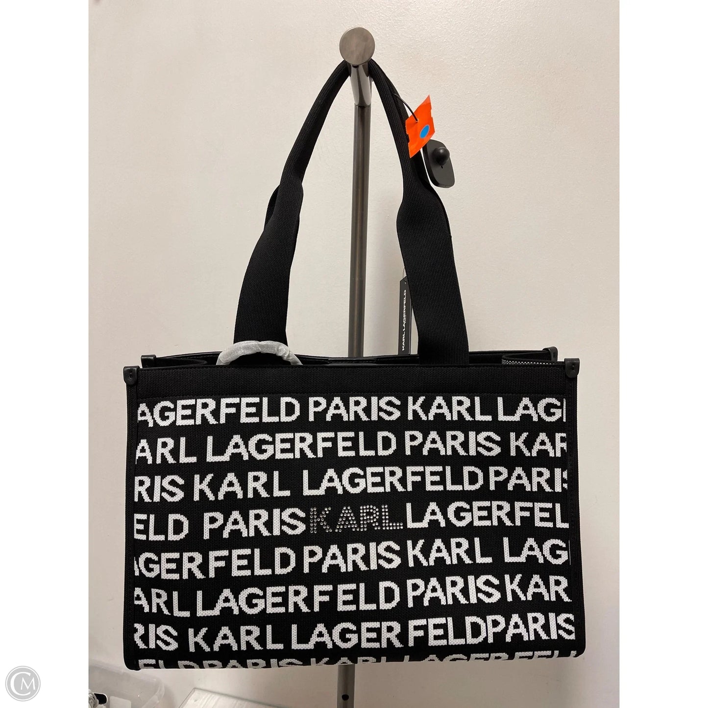 Handbag Designer By Karl Lagerfeld, Size: Large