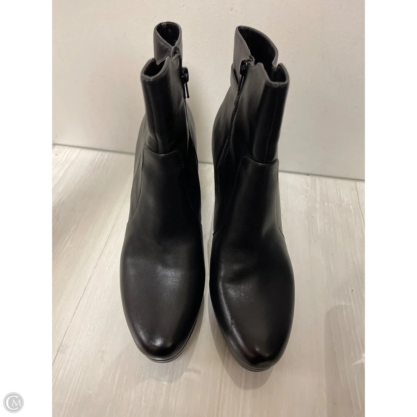 Boots Ankle Heels By Naturalizer In Black, Size: 12