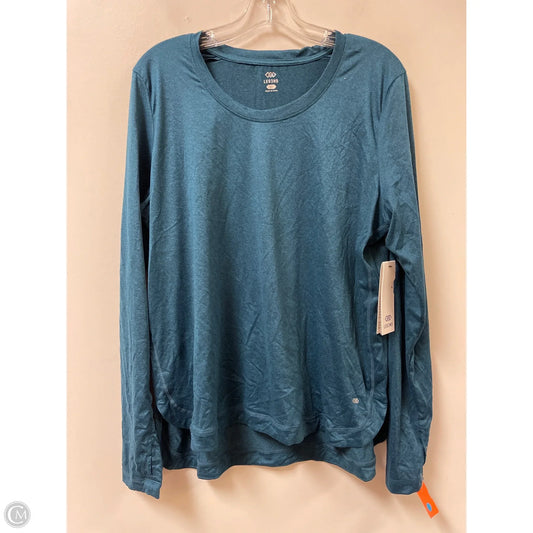 Athletic Top Long Sleeve Crewneck By Legend In Blue, Size: Xl