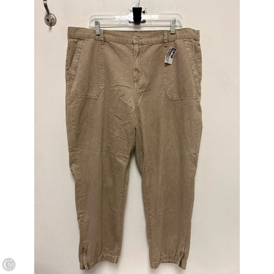 Pants Chinos & Khakis By Calligraphie In Brown, Size: 14