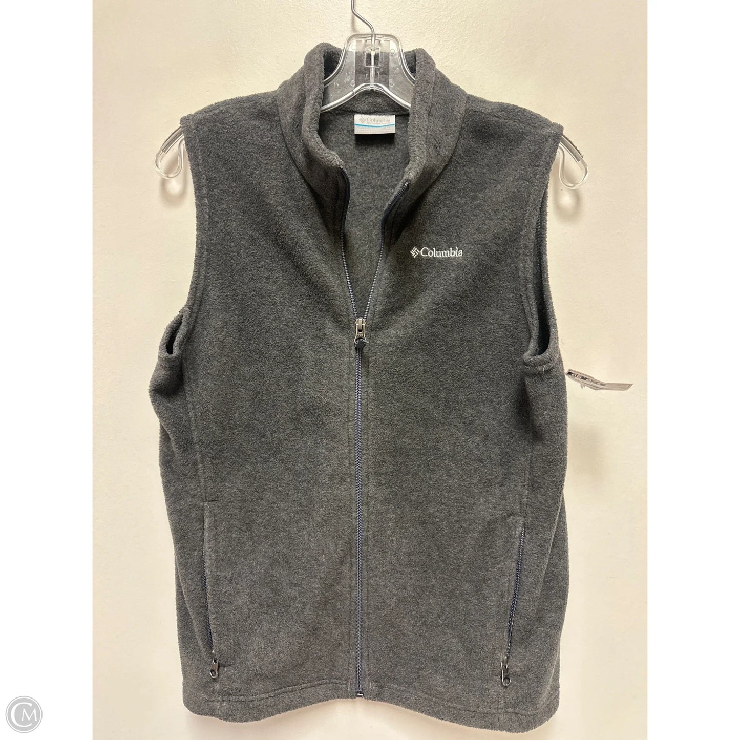 Vest Fleece By Columbia In Grey, Size: L