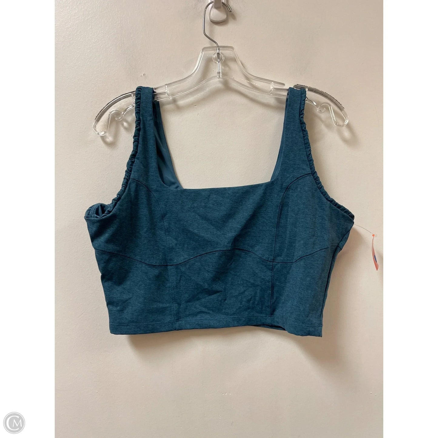 Athletic Bra By Clothes Mentor In Blue, Size: Xl