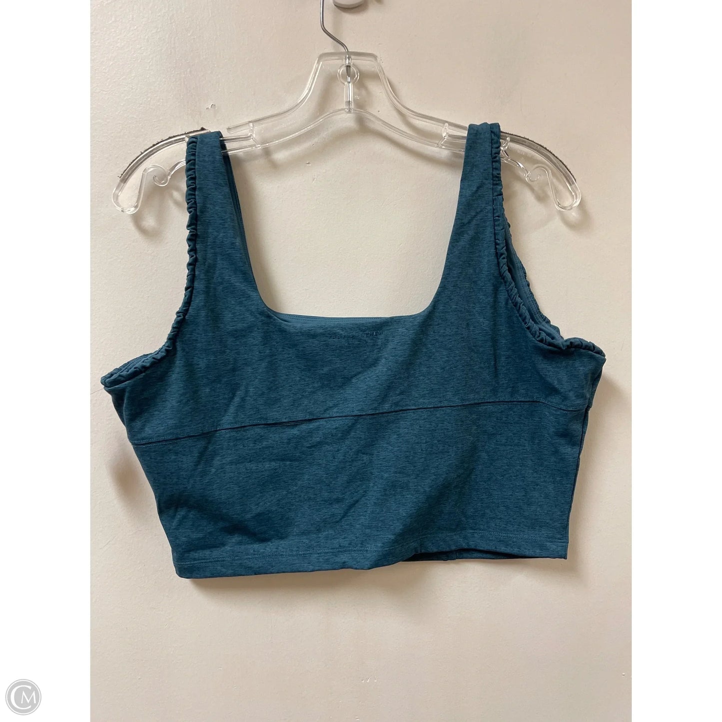 Athletic Bra By Clothes Mentor In Blue, Size: Xl