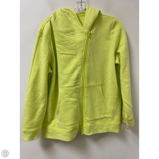 Athletic Jacket By Talbots In Yellow, Size: L