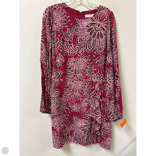 Dress Casual Midi By Loft In Purple, Size: Xl