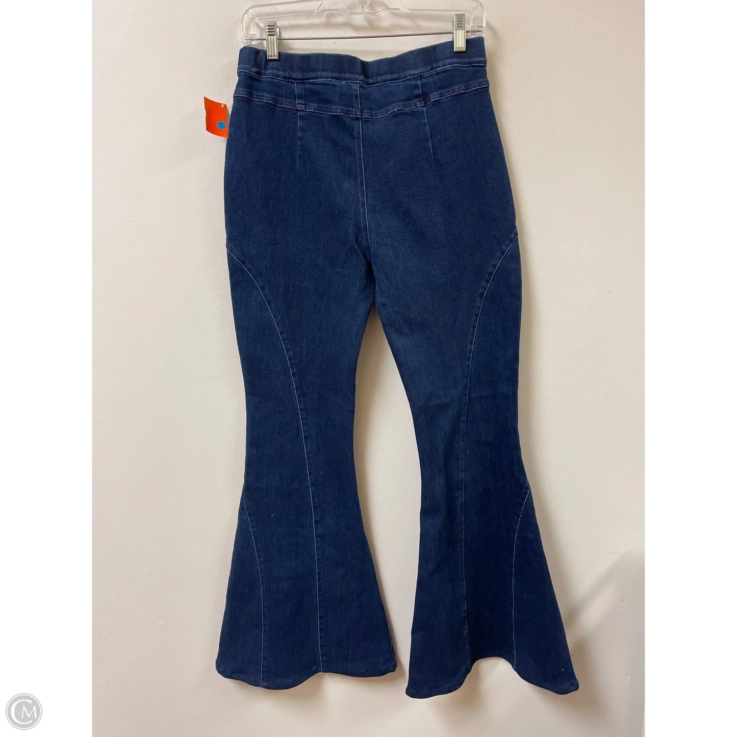 Jeans Flared By Entro In Blue Denim, Size: 12