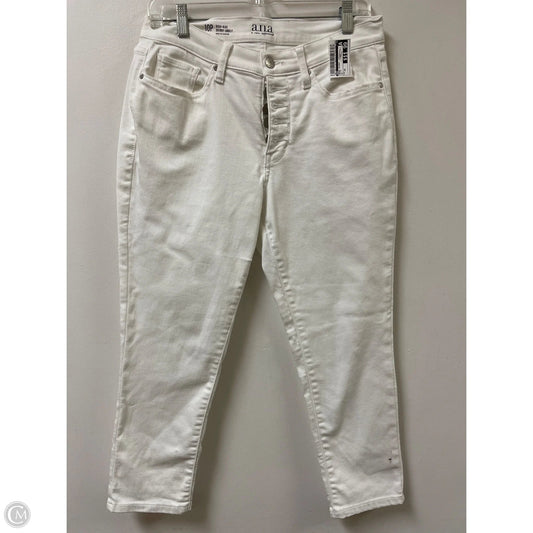 Jeans Skinny By Ana In White, Size: 10