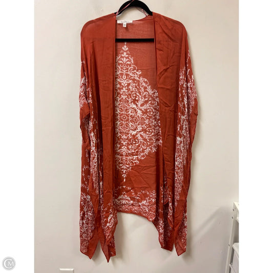 Kimono By Love Tree In Orange, Size: M