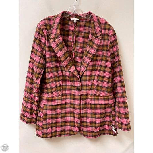Blazer By Gianni Bini In Pink, Size: Xl