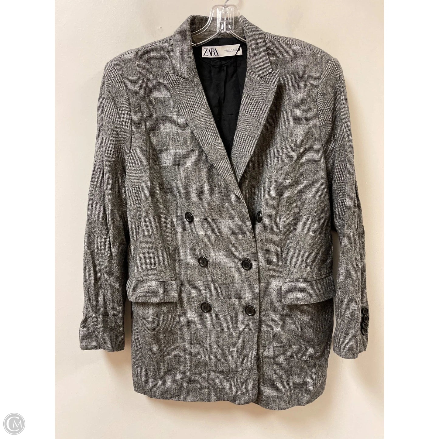 Blazer By Zara In Grey, Size: Xl