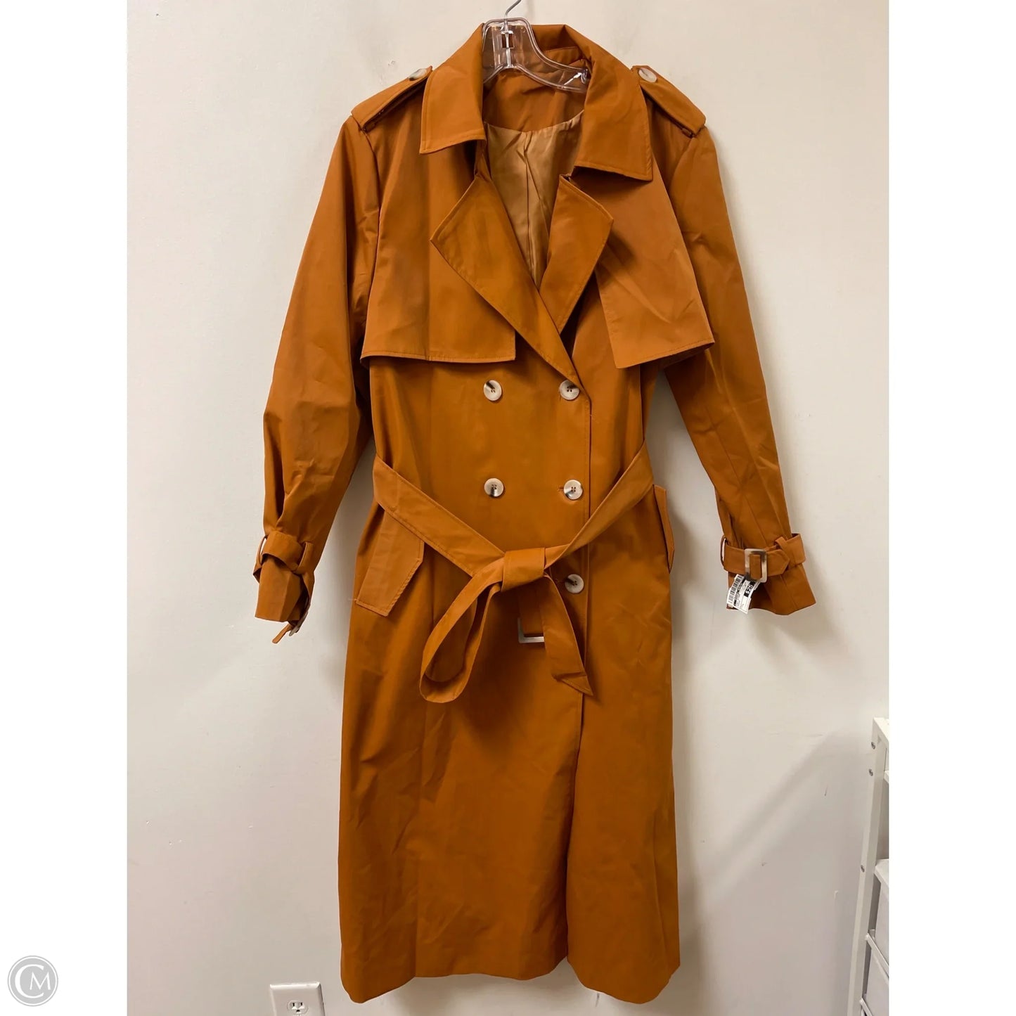 Coat Other By Clothes Mentor In Orange, Size: L
