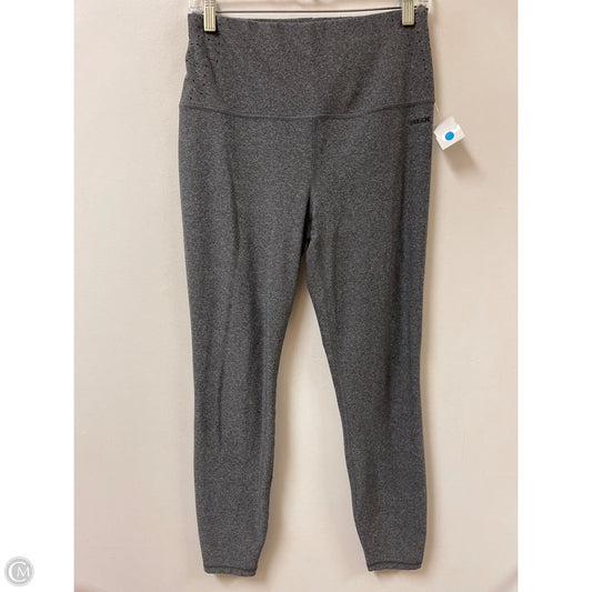Athletic Leggings By Rbx In Grey, Size: L