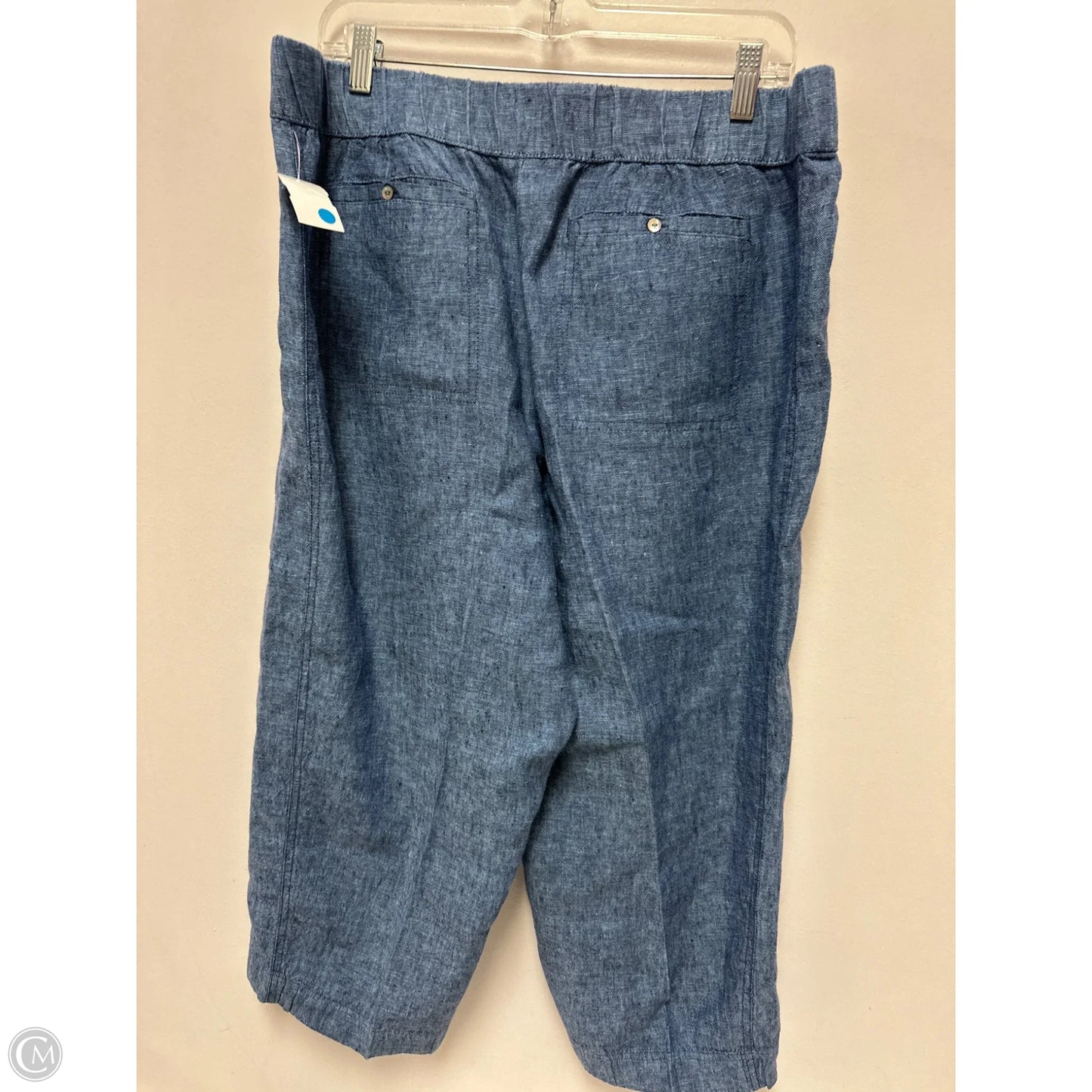 Pants Linen By Pure Jill In Navy, Size: 12