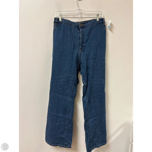 Jeans Straight By Denim 24/7 In Blue Denim, Size: 26