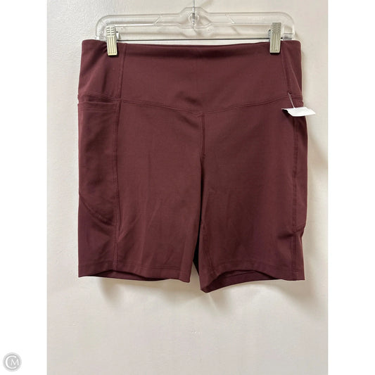 Athletic Shorts By Athletic Works In Red, Size: L