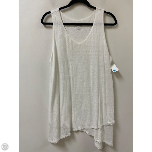 Tunic Sleeveless By Pure Jill In White, Size: L