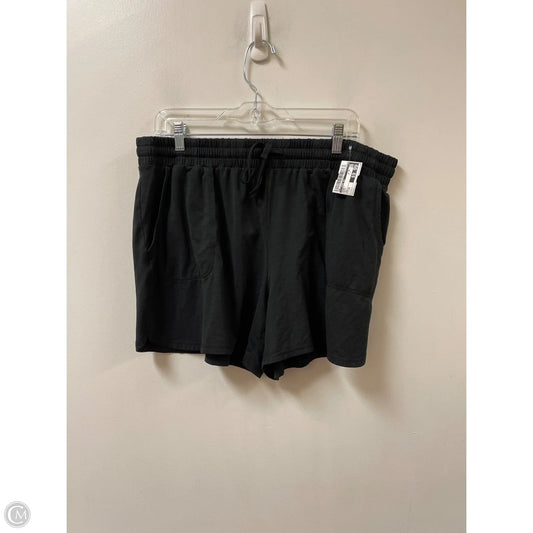 Shorts By St Johns Bay In Black, Size: 1x