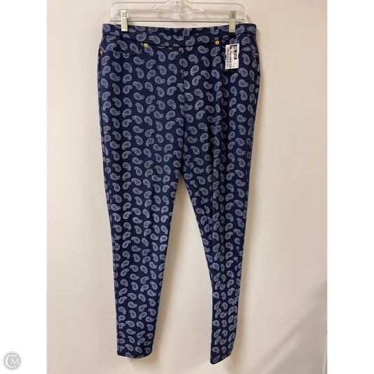 Pants Leggings By Michael By Michael Kors In Navy, Size: 12