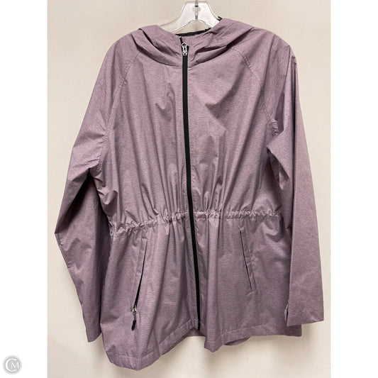 Jacket Windbreaker By 32 Degrees In Purple, Size: Xl