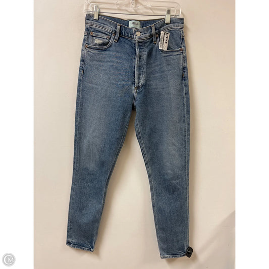 Jeans Skinny By Agolde In Blue Denim, Size: 6