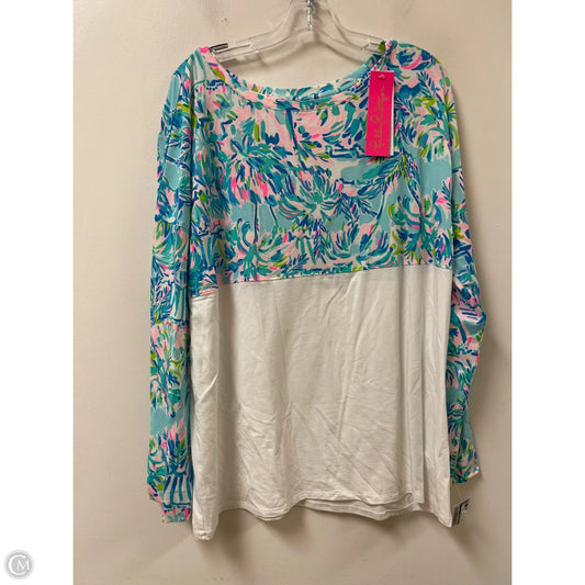 Top Long Sleeve Designer By Lilly Pulitzer In Multi-colored, Size: Xl