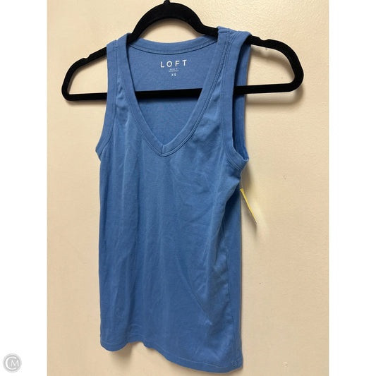 Top Sleeveless By Loft In Green, Size: Xs