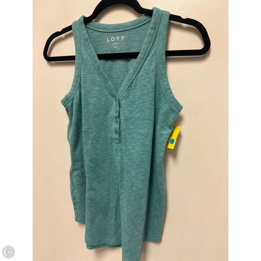Top Sleeveless By Loft In Blue, Size: Xs