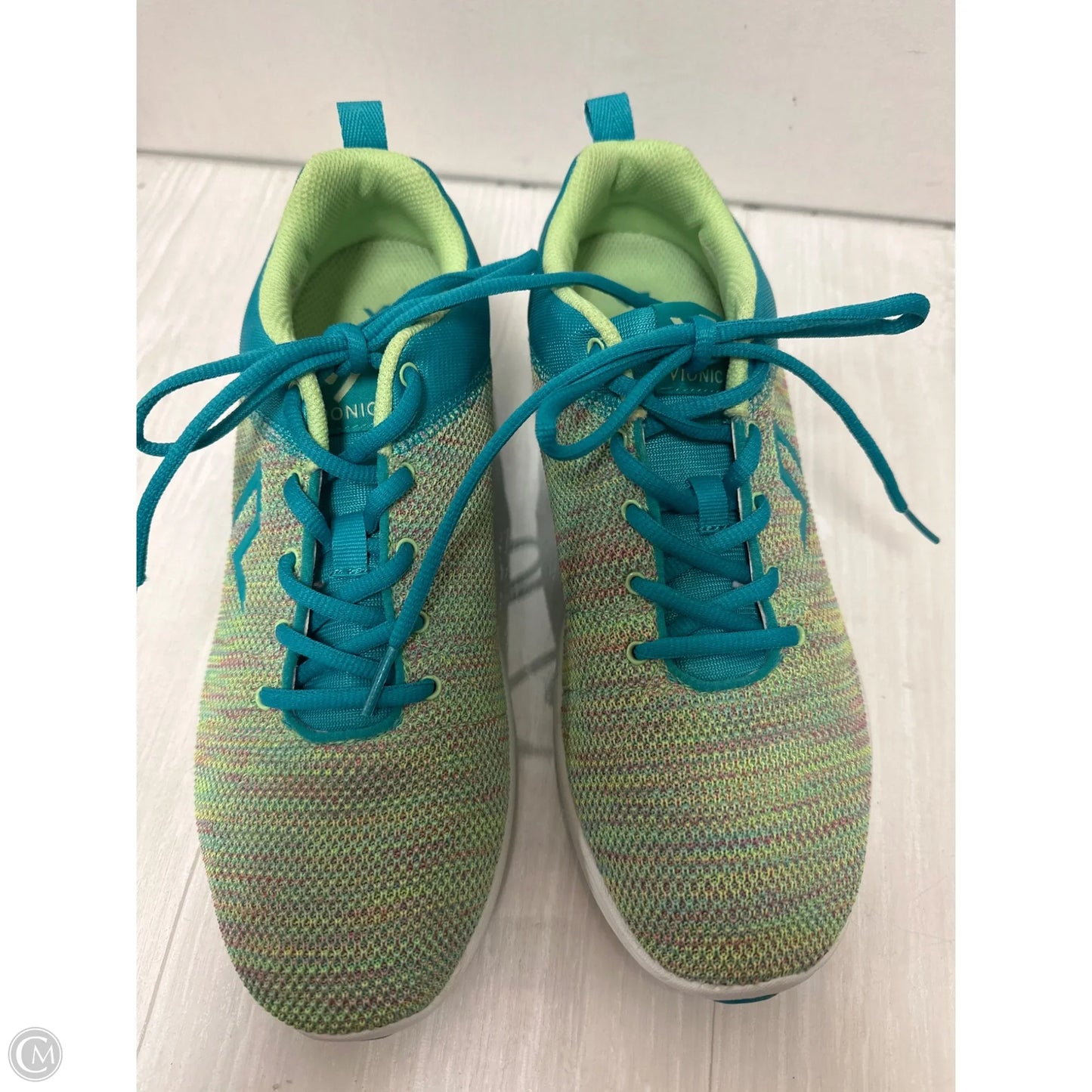 Shoes Athletic By Vionic In Green, Size: 10