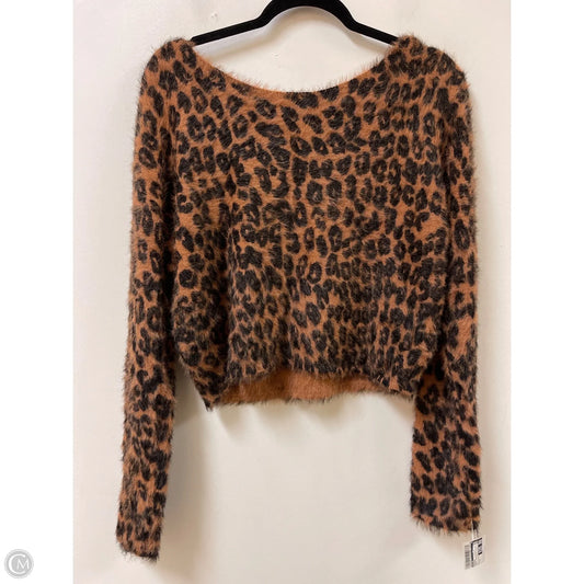 Sweater By Pilcro In Animal Print, Size: S
