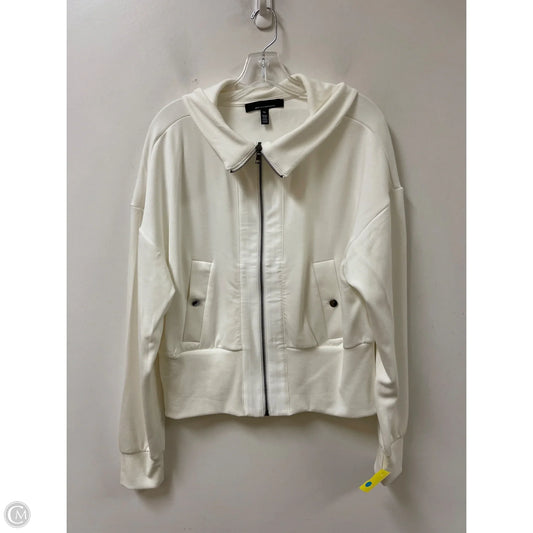 Jacket Other By White House Black Market In Cream, Size: Xl