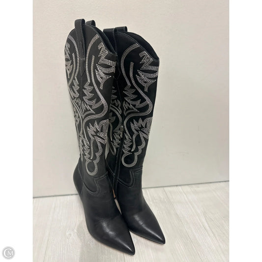 Boots Western By Antonio Melani In Black, Size: 7