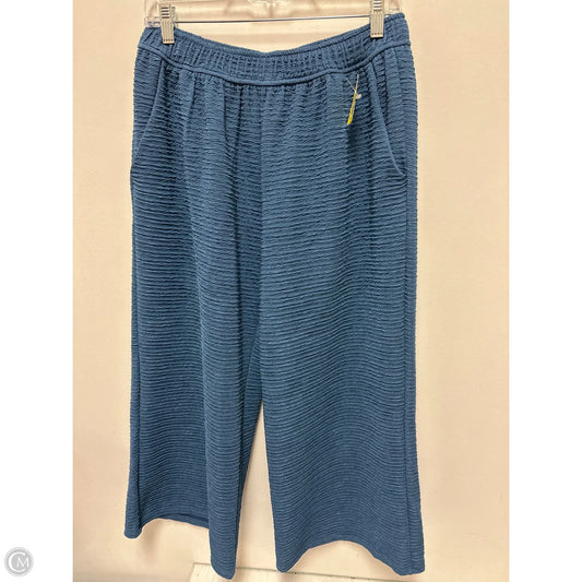 Pants Wide Leg By First Love In Blue, Size: L