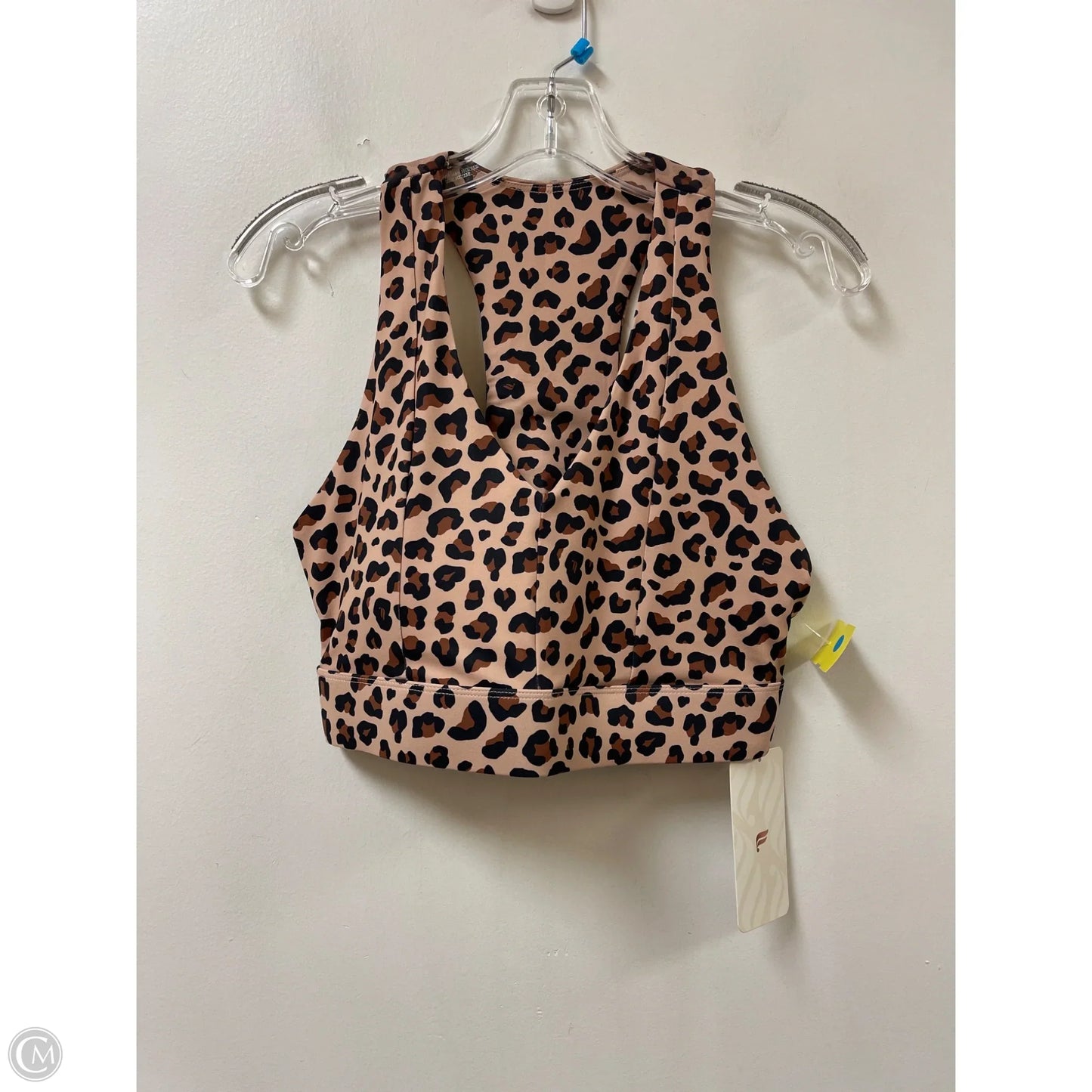 Athletic Bra By Fabletics In Animal Print, Size: L