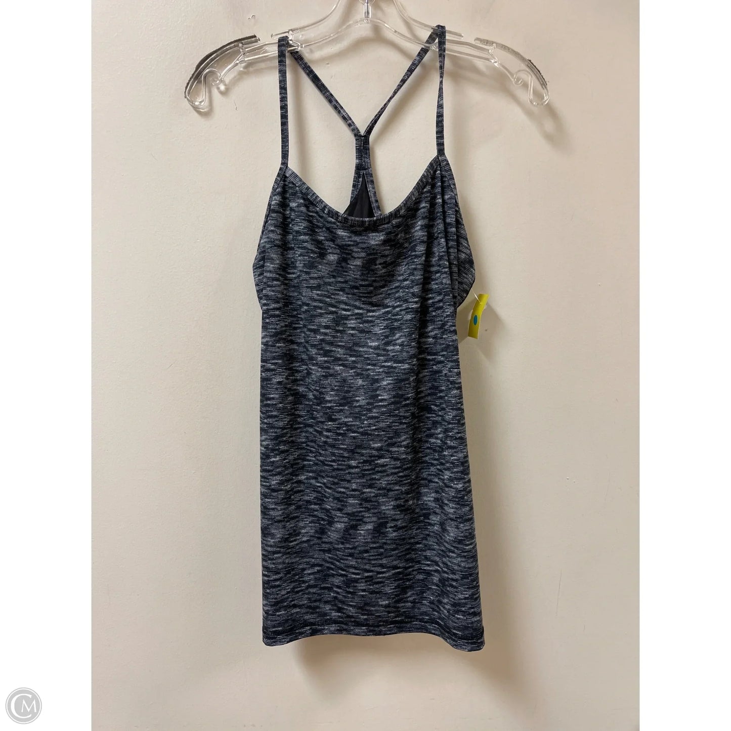 Athletic Tank Top By Lululemon In Grey, Size: M