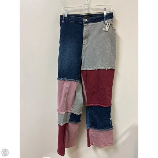 Jeans Skinny By Ashley Stewart In Multi-colored, Size: 26