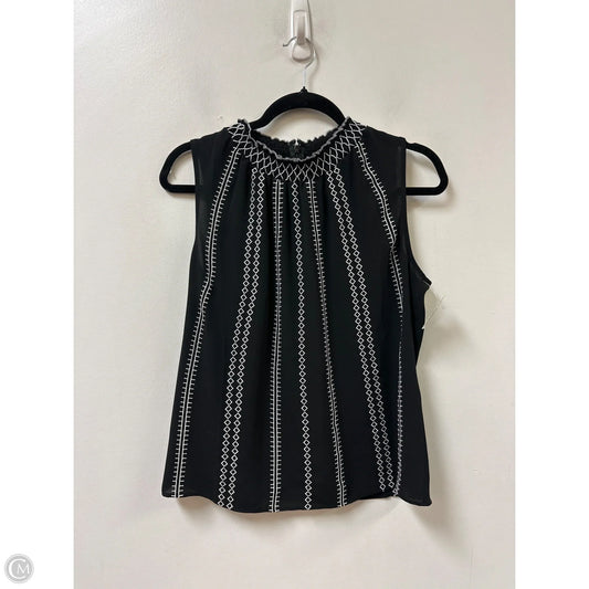 Top Sleeveless By White House Black Market In Black, Size: S