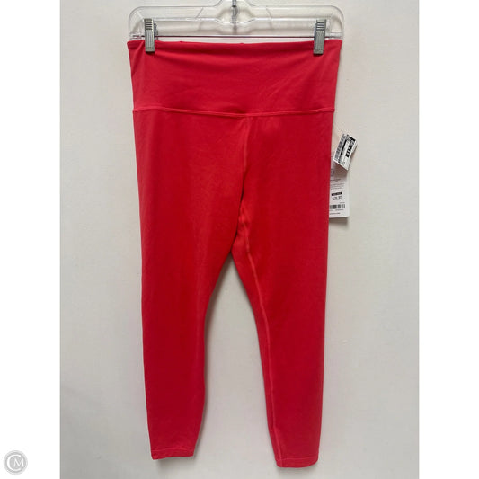Athletic Leggings By Athleta In Pink, Size: M