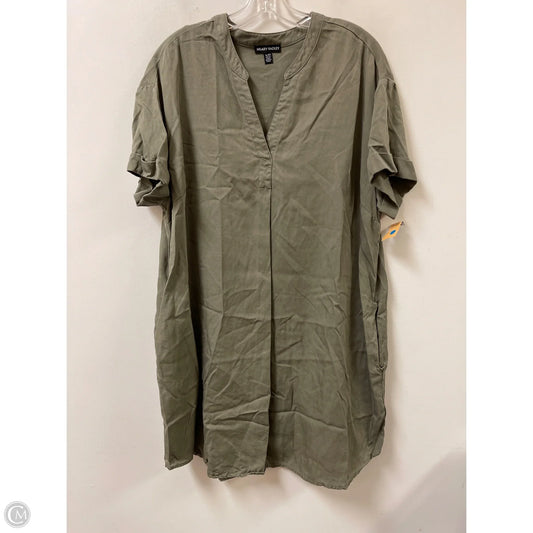 Dress Casual Midi By Hilary Radley In Green, Size: Xl