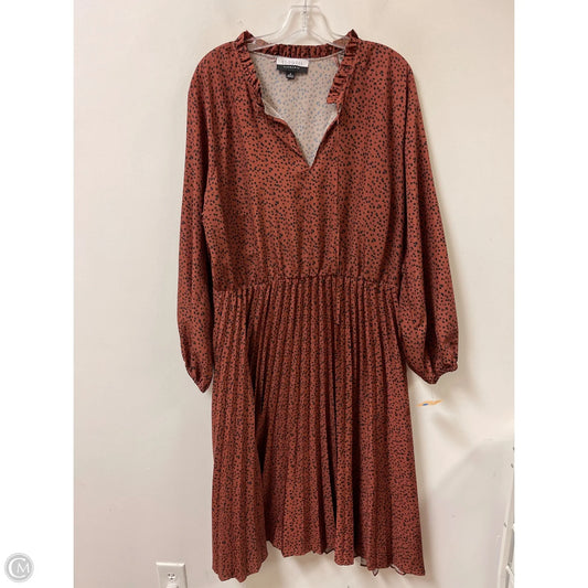 Dress Casual Maxi By Eloquii In Animal Print, Size: 1x