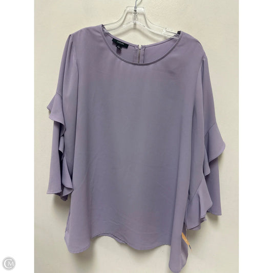 Top Long Sleeve By Alfani In Purple, Size: Xl