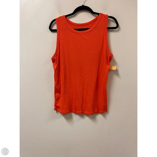 Tank Top By A New Day In Orange, Size: 2x
