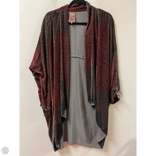 Sweater Cardigan By Johnny Was In Multi-colored, Size: S