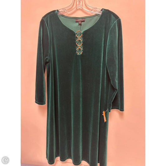 Dress Casual Midi By Msk In Green, Size: L