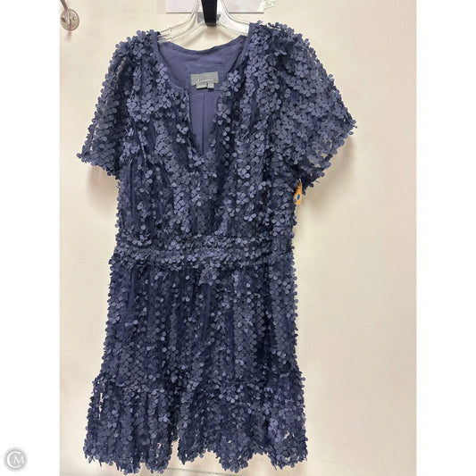 Dress Casual Midi By Anthropologie In Navy, Size: 2x