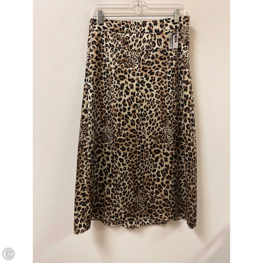 Skirt Maxi By Easel In Animal Print, Size: 12