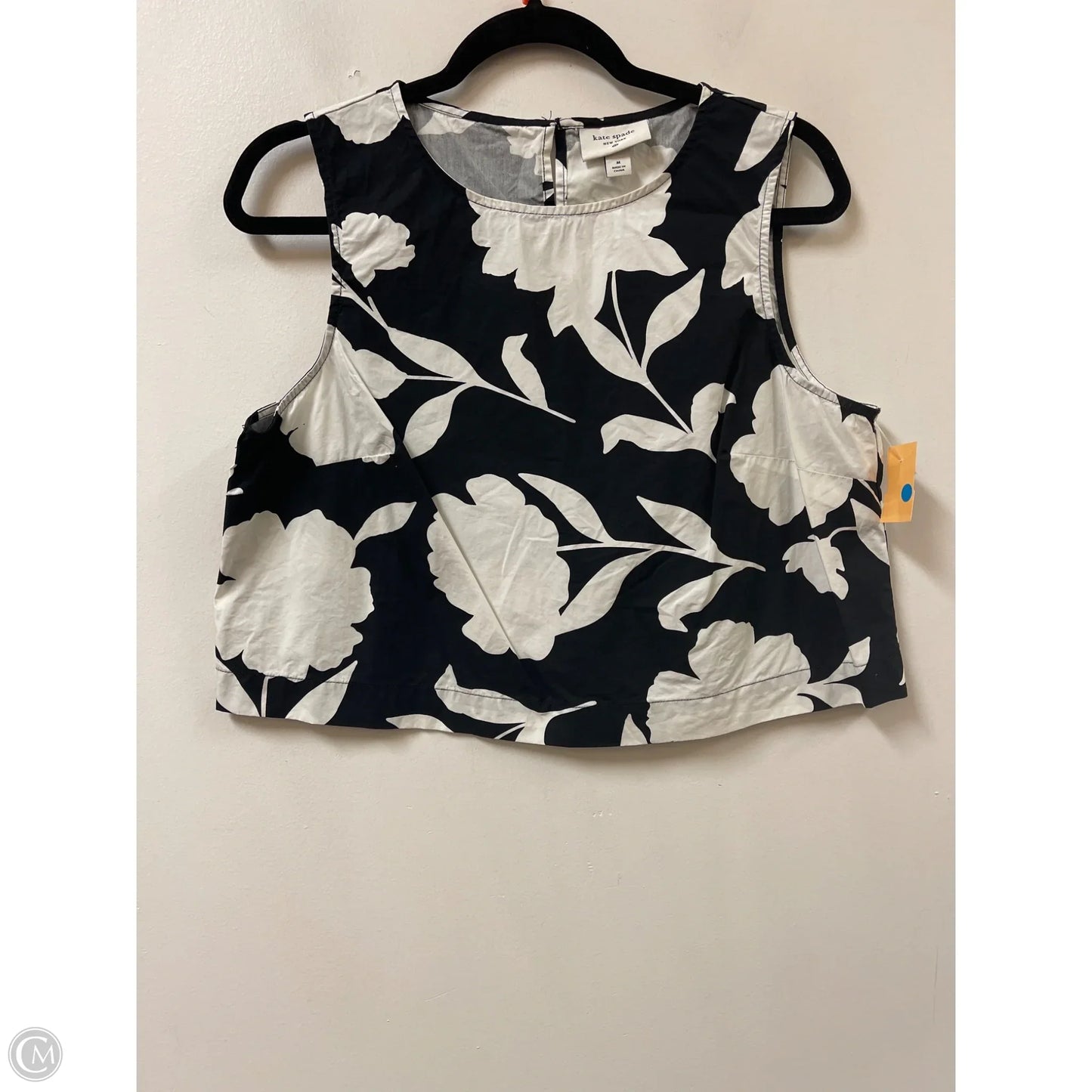 Top Sleeveless By Target-designer In Black & White, Size: M