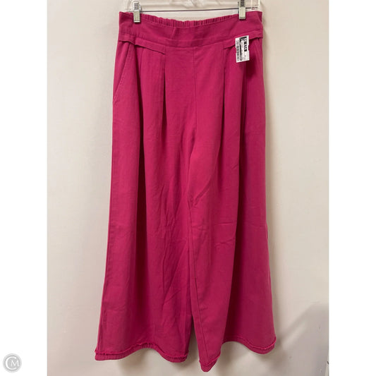 Pants Wide Leg By Jodifl In Pink, Size: 10