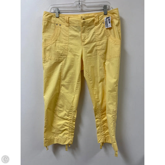 Pants Cargo & Utility By Inc In Yellow, Size: 10